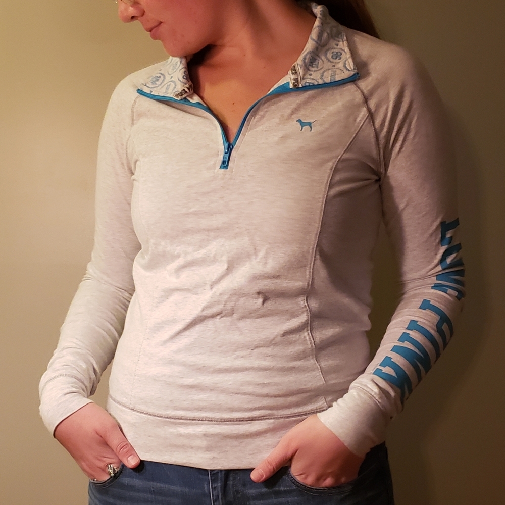 Pink Athletic Quarter Zip